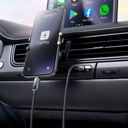 Data- en Oplaadkabel USB-C - Lightning McDodo CA-2630 Display, 36W, 1.2m, Zwart