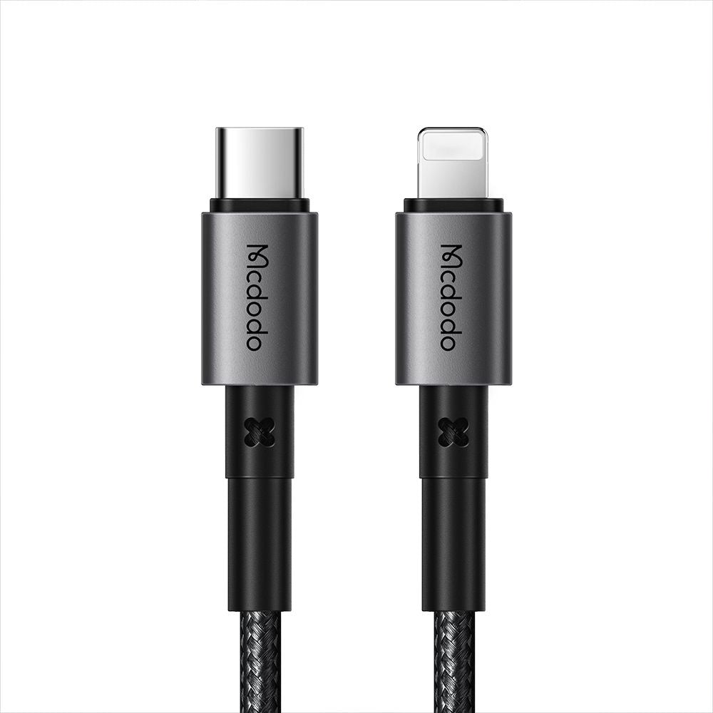 Data- en Oplaadkabel USB-C - Lightning McDodo CA-2850, 36W, 1.2m, Zwart
