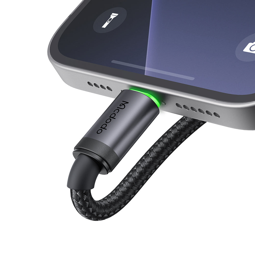 Daten- und Ladekabel USB-C - Lightning Mcdodo CA-4820, 36W, 1m, Schwarz