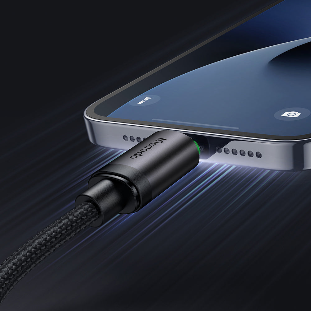 Daten- und Ladekabel USB-C - Lightning Mcdodo CA-4820, 36W, 1m, Schwarz
