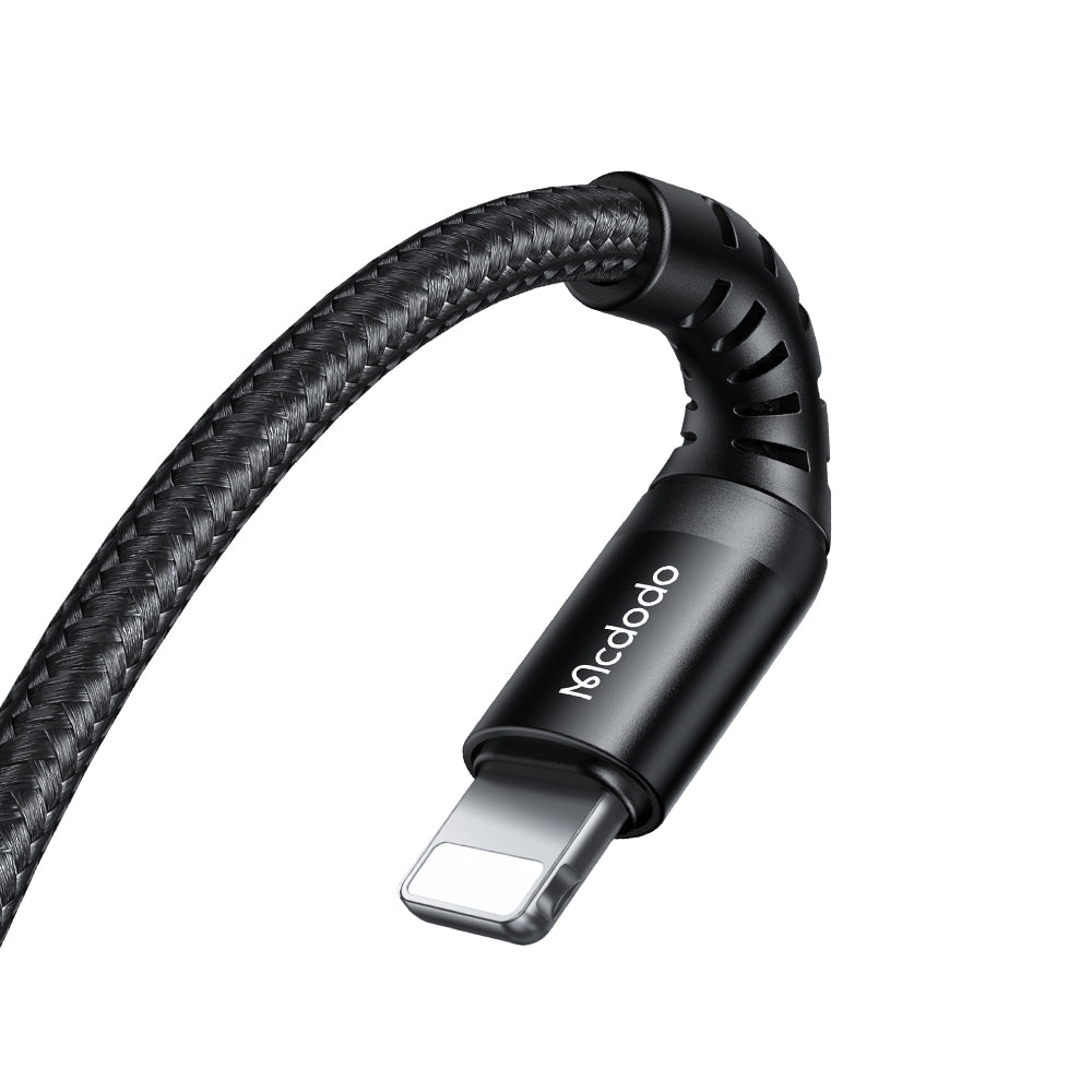USB-C - Lightning McDodo CA-5631 Data- en Oplaadkabel, 36W, 1m, Zwart