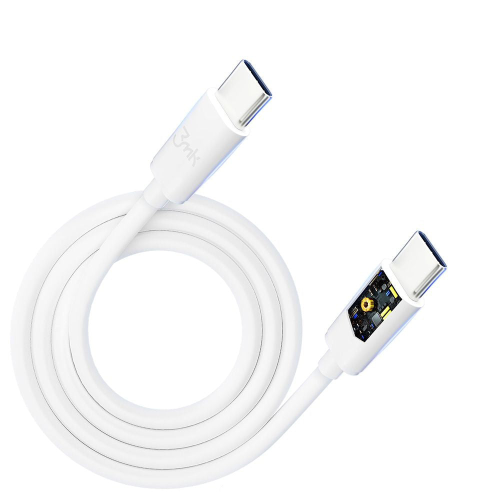 USB-C Daten- und Ladekabel - USB-C 3MK Hyper, 100W, 2m, Weiß