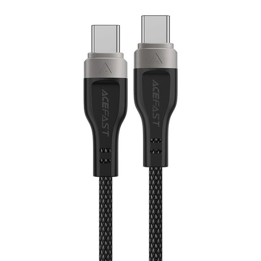 USB-C Daten- und Ladekabel - USB-C Acefast C11-03, 60W, 1.2m, Schwarz