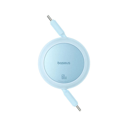 USB-C Daten- und Ladekabel - USB-C Baseus Free2Pull Mini Retractable, 60W, 1m, Blau P10364500311-01