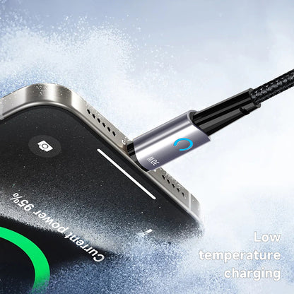 Data- en Oplaadkabel USB-C - USB-C Lito LD10CC, 60W, 1m, Zwart