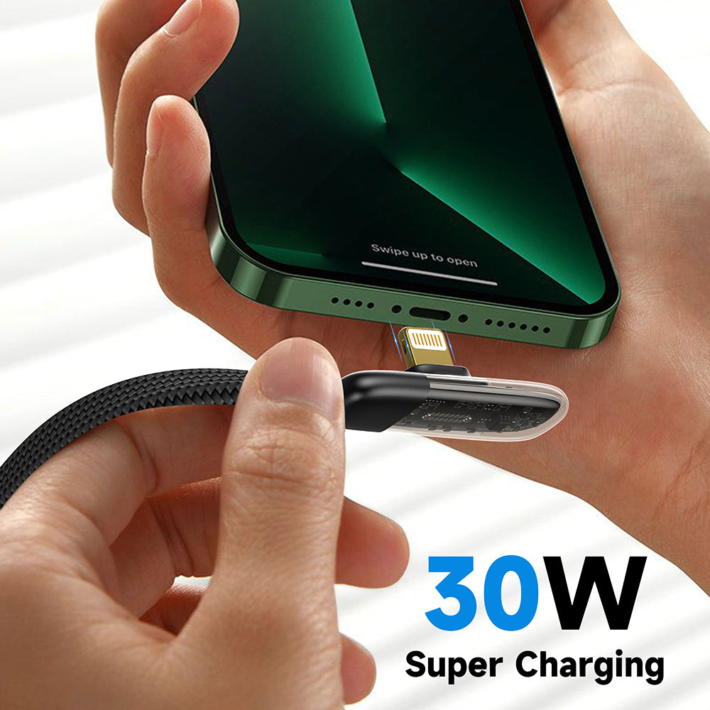 Data- en Oplaadkabel USB-C - USB-C Lito LD11CC, 60W, 1m, Zwart