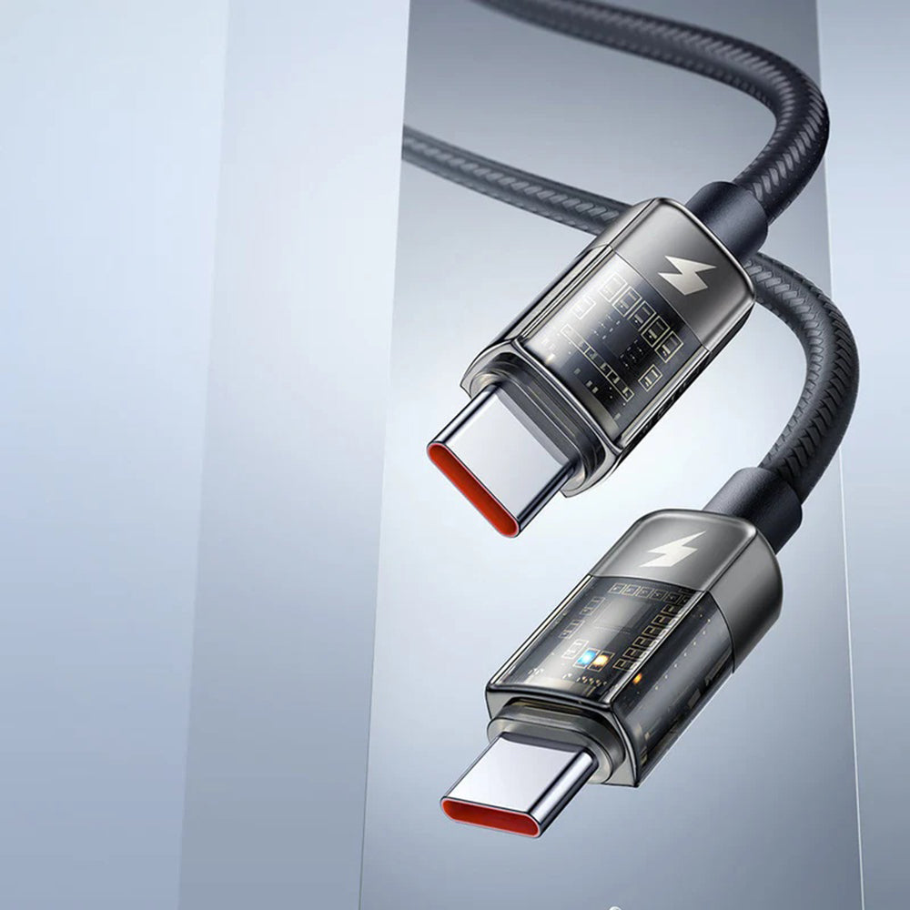 USB-C Daten- und Ladekabel - USB-C McDodo CA-2840 Auto Power Off, 100W, 1,2m, Schwarz