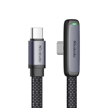 USB-C Data and Charging Cable - USB-C McDodo CA-3360 Angled, 65W, 1.2m, Black