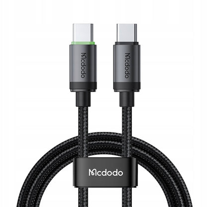 Câble de Données et de Charge USB-C - USB-C McDodo CA-4410, 60W, 1m, Noir