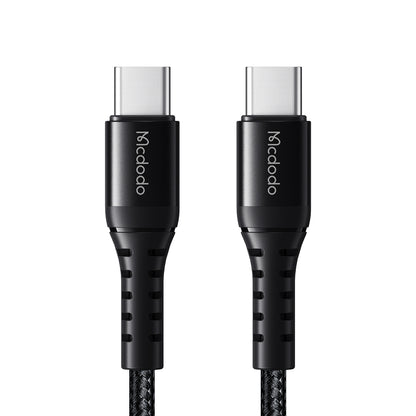 Daten- und Ladekabel USB-C - USB-C McDodo CA-5641, 60W, 1m, Schwarz