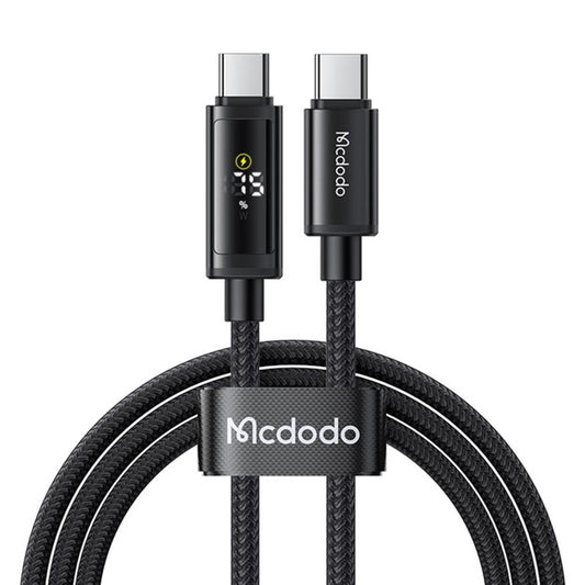 USB-C Daten- und Ladekabel - USB-C McDodo CA-8000 Display, 100W, 1.2m, Schwarz