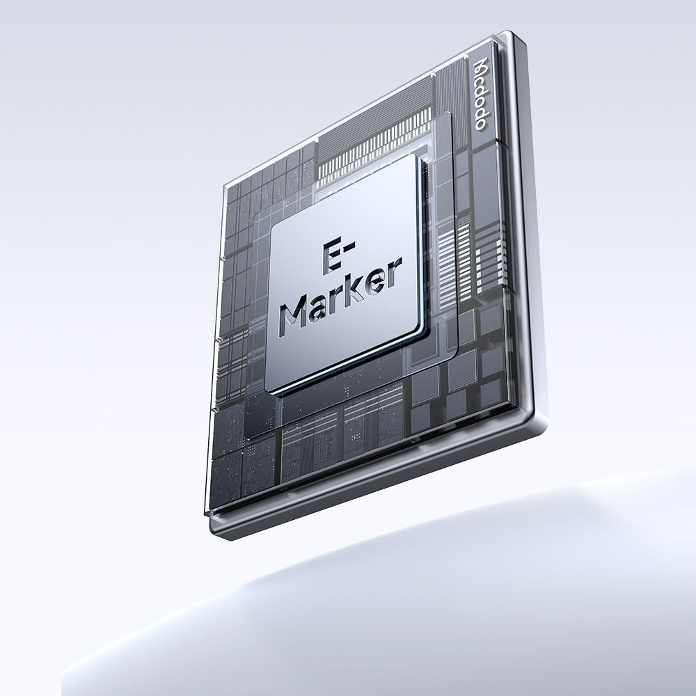 Câble de Données et de Charge USB-C - USB-C McDodo CA-8200 Colorful, 100W, 1.2m, Noir