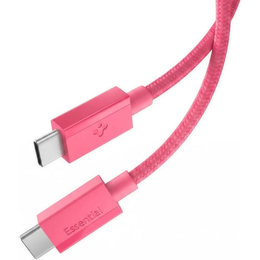 USB-C Data- en Oplaadkabel - USB-C Spigen EB6010CC, 60W, 1m, Roze ACA10414