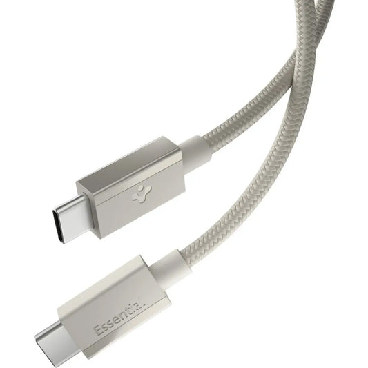 USB-C Data- en Oplaadkabel - USB-C Spigen EB6015CC, 60W, 1,5m, Titan Grijs ACA10419