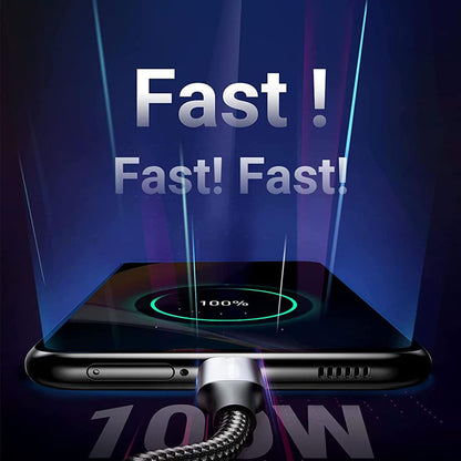 Daten- und Ladekabel USB-C - USB-C Techsuit PCB018, 100W, 1m, Schwarz