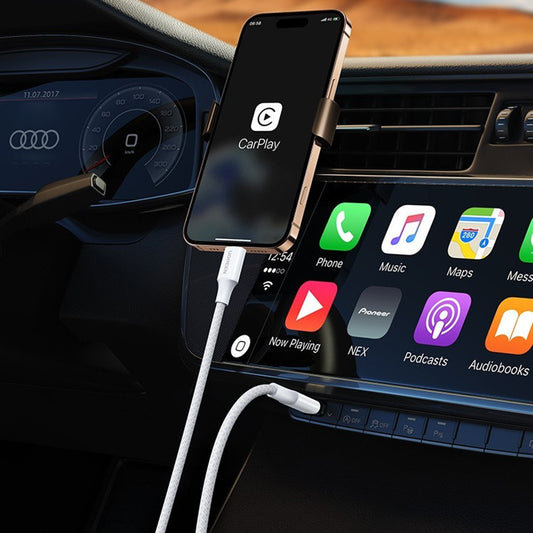 USB-C Data- en Oplaadkabel - USB-C UGREEN L501, 60W, 1m, Zwart