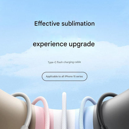 Câble de Données et de Charge USB-C - USB-C UGREEN L502, 100W, 1m, Gris