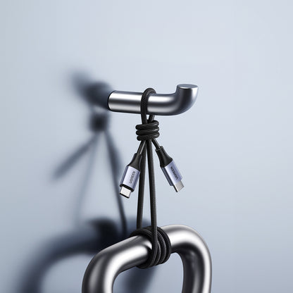 Câble de Données et de Charge USB-C - USB-C UGREEN US535, 240W, 1m, Gris