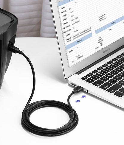 UGREEN US135 Printer Kabel, USB-A - USB-B, 1.5m, Zwart