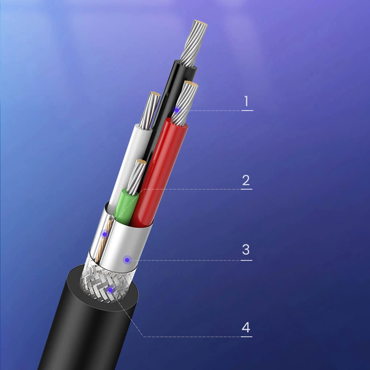 Câble Imprimante UGREEN US135, USB-A - USB-B, 5m, Noir