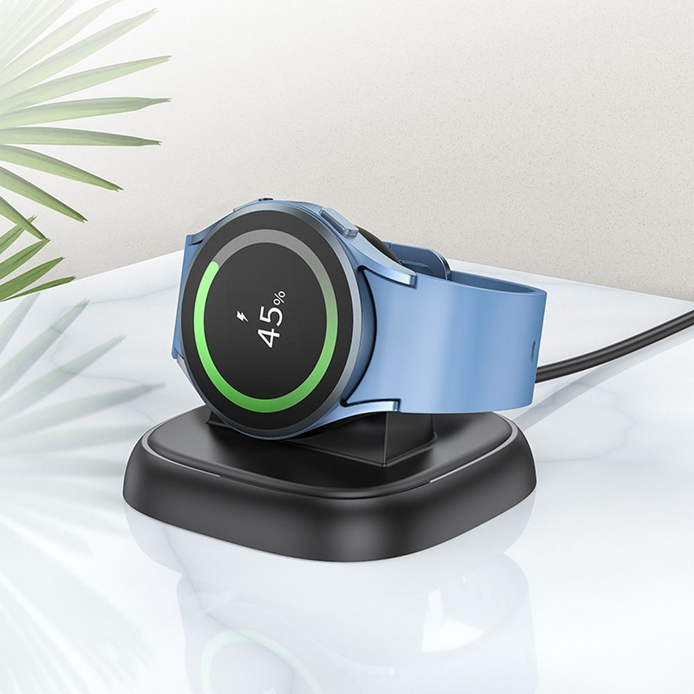 Câble de charge HOCO CW49 pour Samsung Galaxy Watch Series, noir