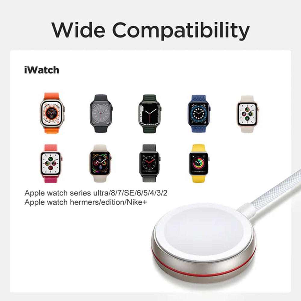 Câble de charge Joyroom S-IW011 pour Apple Watch Series, Blanc