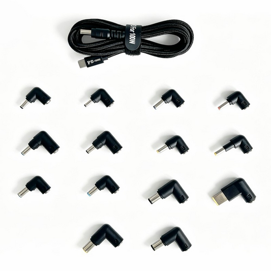 OEM Oplaadkabel, 2m, 14in1, Zwart
