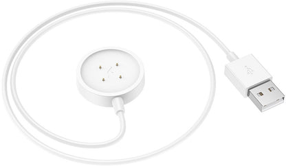 Oplaadkabel voor Smartwatch HOCO Y24, USB-A, Wit