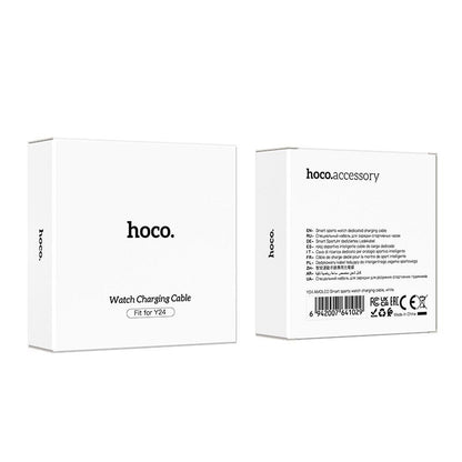 Oplaadkabel voor Smartwatch HOCO Y24, USB-A, Wit