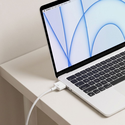 Tech-Protect MMC01 Ultraboost Ladekabel, USB-C - MagSafe 3, 140W, 3m, Weiß