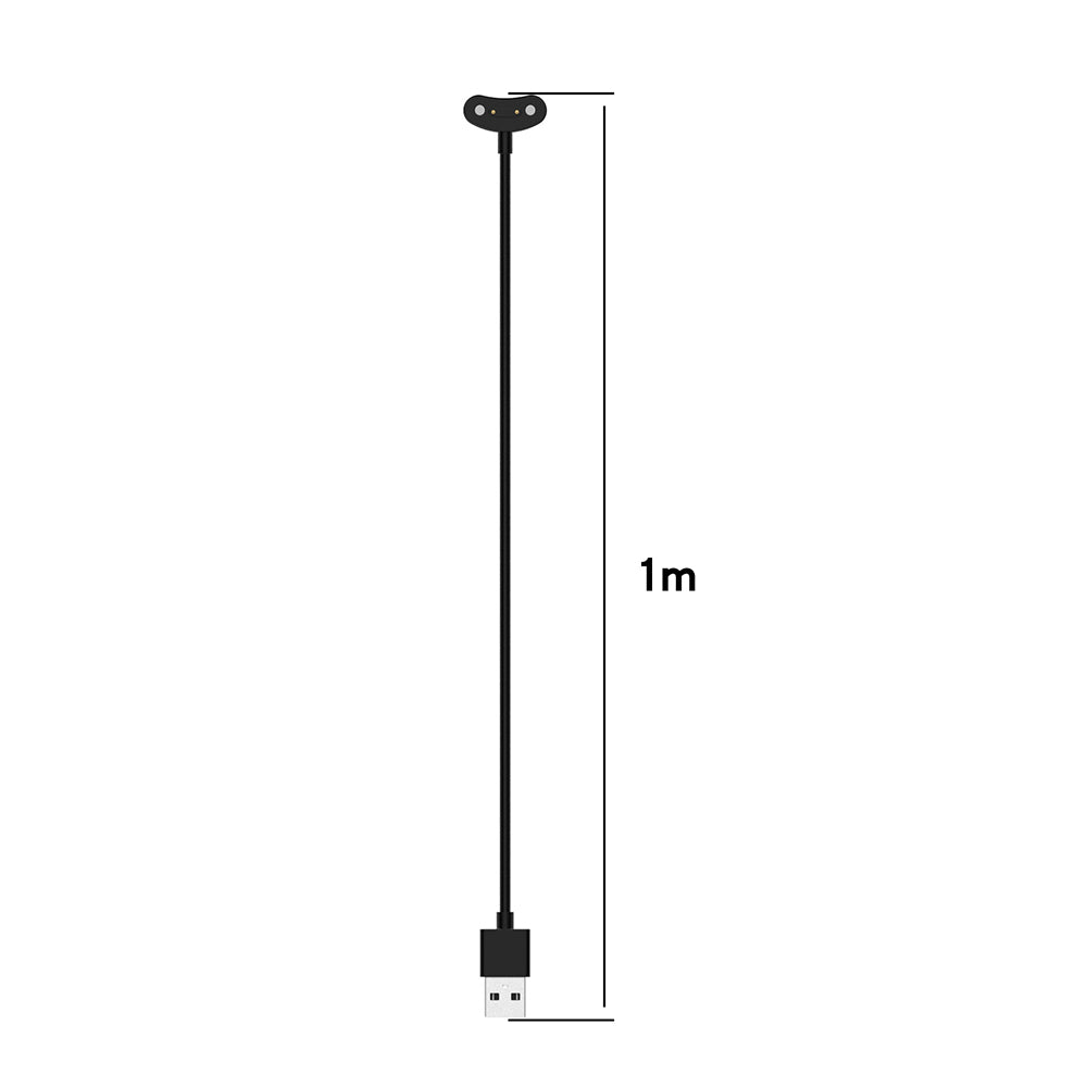 Ladekabel Techsuit TCW1 für Mobvoi Watch Series, USB-A, Schwarz