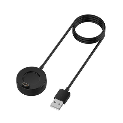 Ladekabel Techsuit TGC4 für Garmin Fenix 5 Plus / 7X / 6X / 6 / 5, USB-A, Schwarz