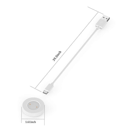 Techsuit THC3 Oplaadkabel voor Honor Watch / Huawei Watch Series, USB-A, Wit