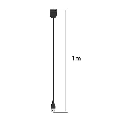 Techsuit TXC1 Oplaadkabel voor Xiaomi Smart Band 7 / 6 / 5, USB-A, Zwart