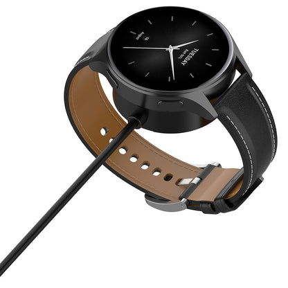 Techsuit TXC5 Oplaadkabel voor Xiaomi Watch H1 / Watch 2 Pro / Watch S2, USB-A, Zwart