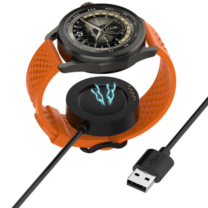 Techsuit TXC9 Oplaadkabel voor Xiaomi Watch S4 Sport, USB-A, Zwart