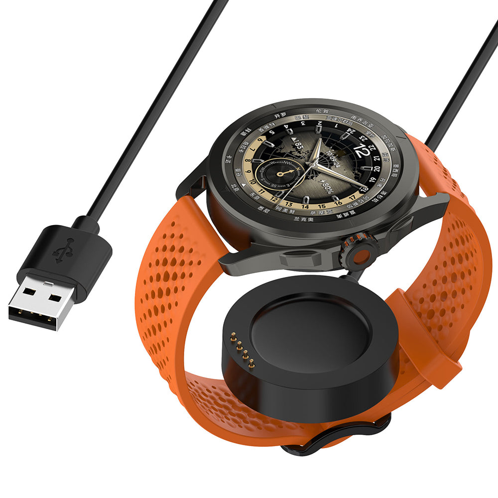 Techsuit TXC9 Oplaadkabel voor Xiaomi Watch S4 Sport, USB-A, Zwart