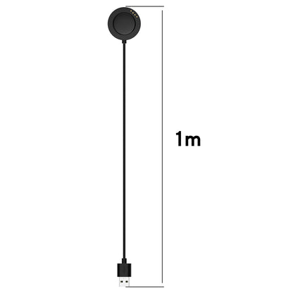 Techsuit TXC9 Oplaadkabel voor Xiaomi Watch S4 Sport, USB-A, Zwart