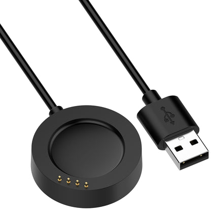 Techsuit TXC9 Oplaadkabel voor Xiaomi Watch S4 Sport, USB-A, Zwart