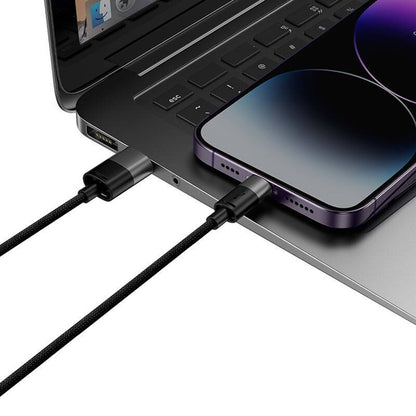 USB-A Charging Cable - Lightning / microUSB / USB-C Baseus StarSpeed 3in1, 20W, 0.6m, Black P10319900111-00