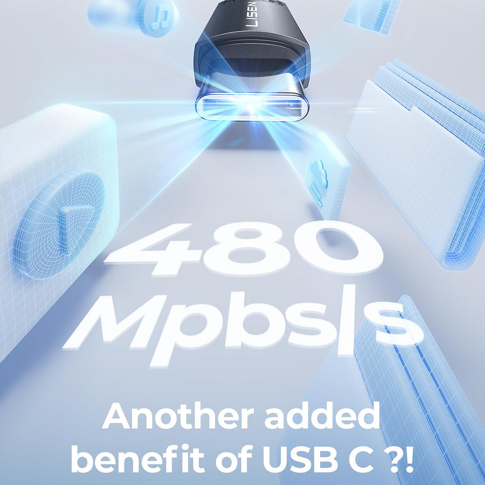 USB-C Oplaadkabel - USB-C / MagSafe 3 Lisen, 140W, 2m, Grijs YL0124070021