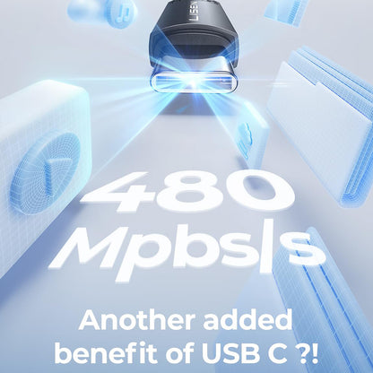 USB-C Oplaadkabel - USB-C / MagSafe 3 Lisen, 140W, 2m, Grijs YL0124070021