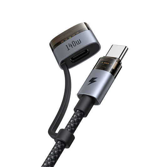 Câble de charge USB-C - USB-C / MagSafe 3 Mcdodo CA-8860, 240W, 2m, Noir
