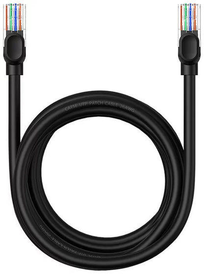 Baseus Netzwerkkabel, UTP, Cat5, 3m, Schwarz B00133206111-04