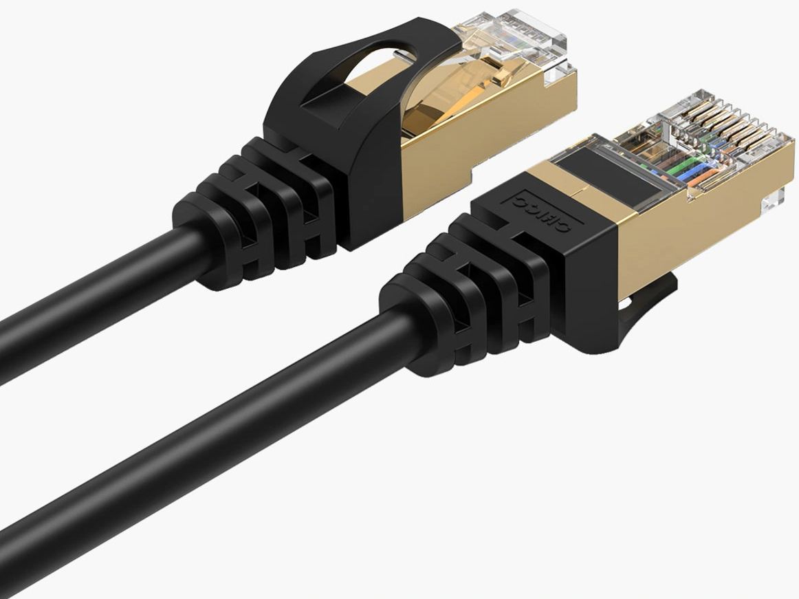 Orico PUG-C7 Netzwerkkabel, UTP, Cat7, 3m, Schwarz
