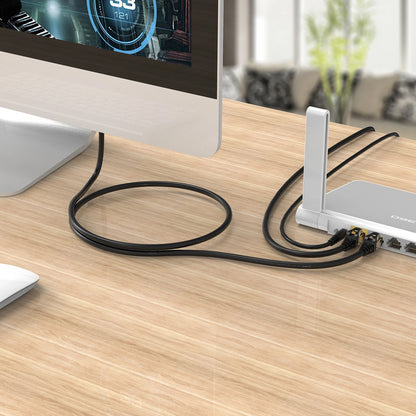 Orico Netwerkkabel PUG-C7, UTP, Cat7, 2m, Zwart