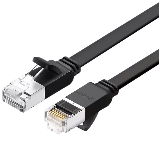 Netwerkkabel UGREEN NW101 Flat, UTP, Cat6, 2m, Zwart 