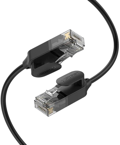 Netzwerkkabel UGREEN NW122, UTP, Cat6A, 1.5m, Schwarz