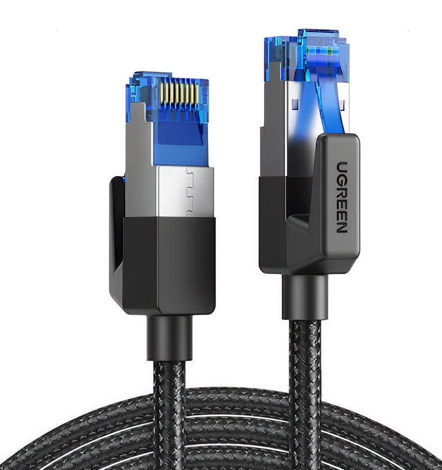 Câble Réseau UGREEN NW153, UTP, Cat8, 2m, Noir