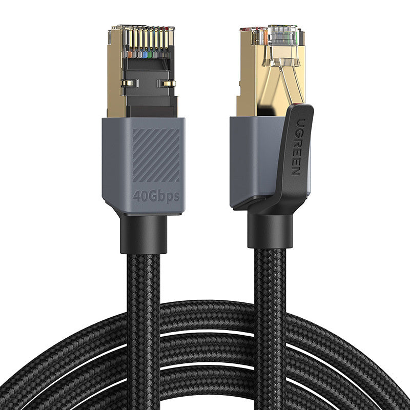 UGREEN NW343 Netzwerkkabel, UTP, Cat8, 3m, Schwarz